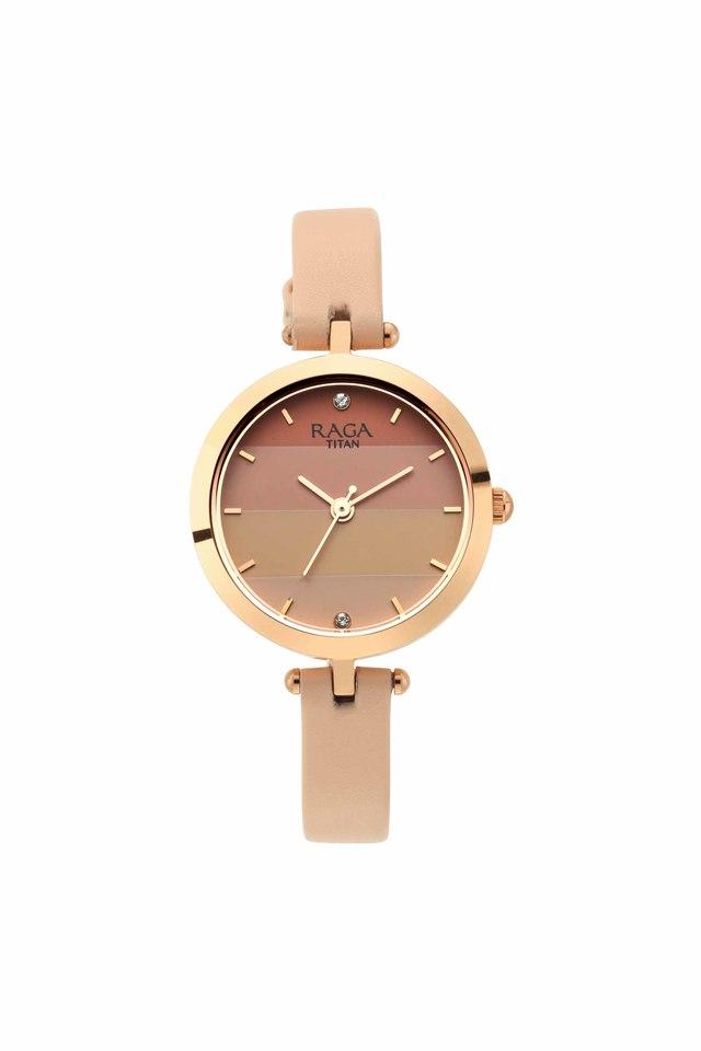 Buy TITAN Womens Raga Viva IV Phase I Pink Brass Analogue Watch 2606WL02 Shoppers Stop