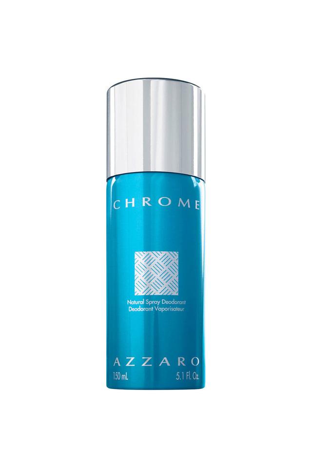 Buy AZZARO Mens Chrome Natural Spray Deodorant Vaporisateur 150 ml