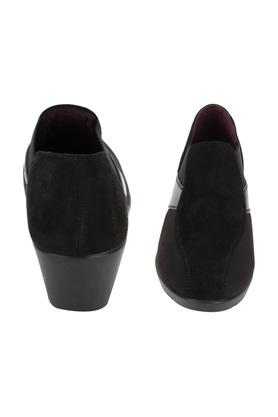 National Comfort Embellished Slip-on Sneaker In Black Suede