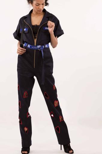 denim boiler suit womens