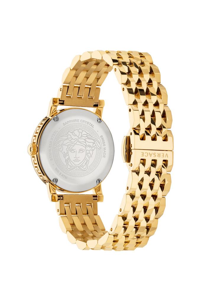 Versace black best sale women's watch