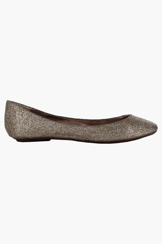 Buy STEVE MADDEN Gold Womens Party Wear Slipon Ballerina Shoes Shoppers Stop
