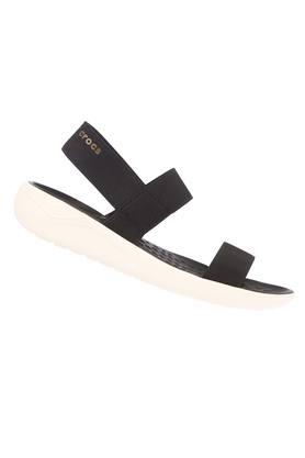 Crocs black sandals discount womens