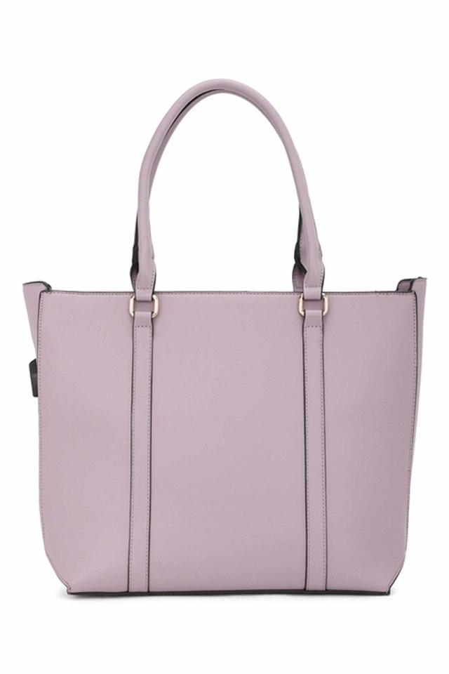 Purple discount tote purse