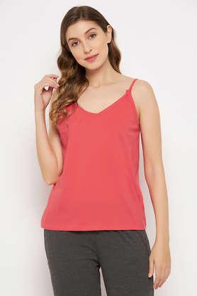 Buy Pink Camisoles & Slips for Women by Clovia Online