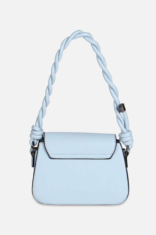 Light blue sling bag on sale