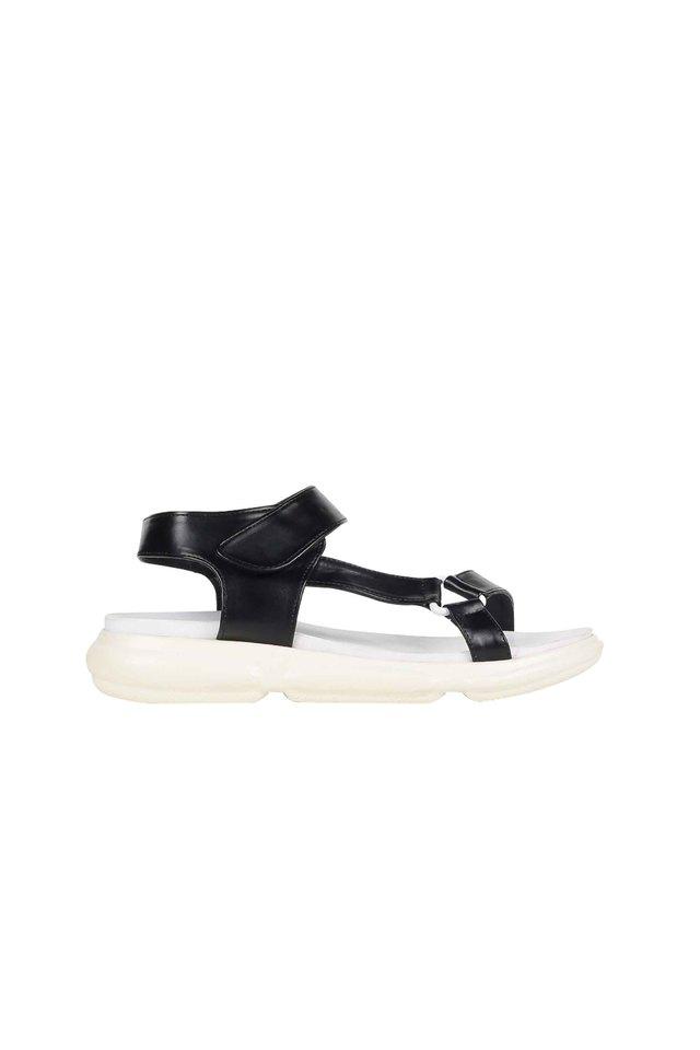 Black velcro best sale sandals womens