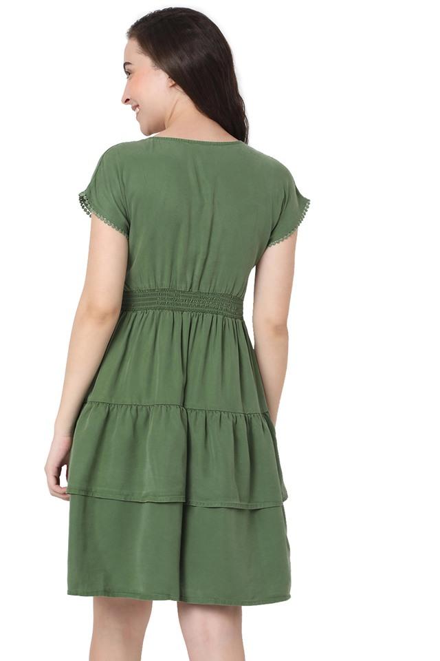 Vero moda green sales dress