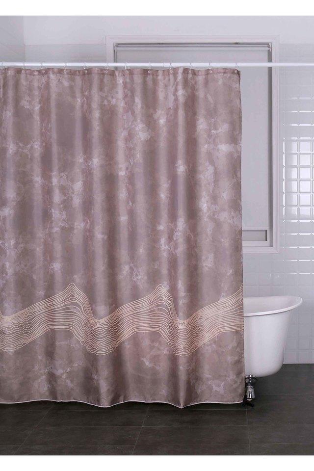 ENVOUGE -  Brown Shower Curtains - Main