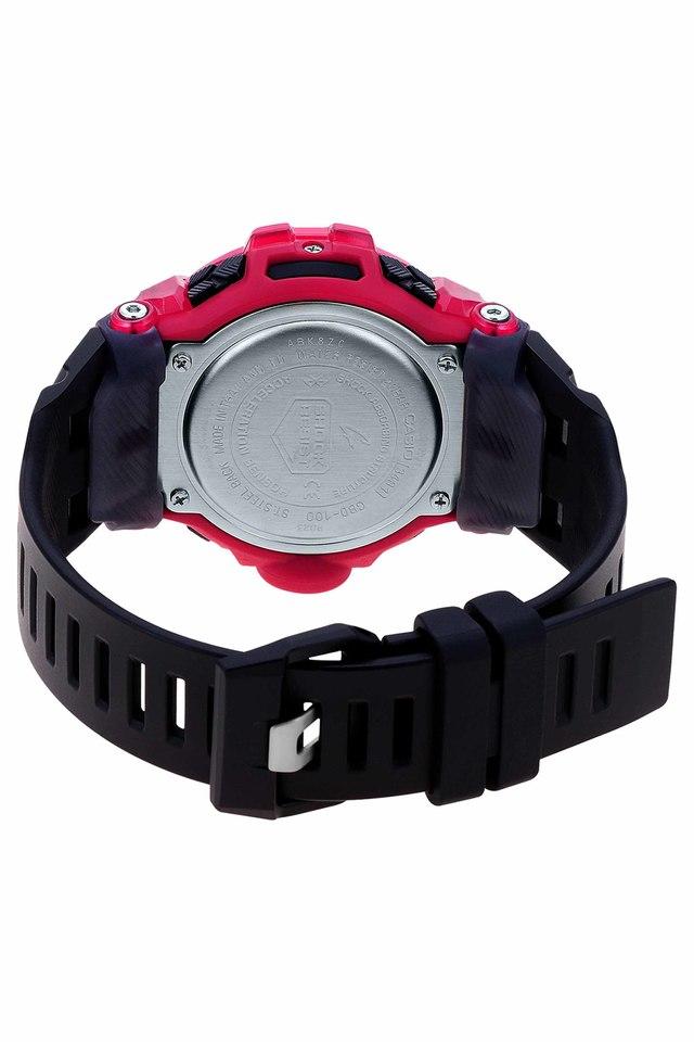 Casio g store shock watch red