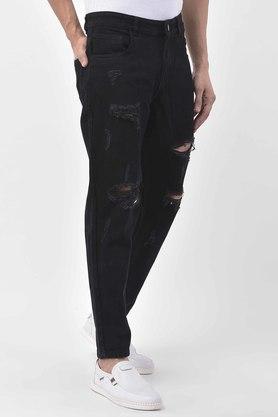 BLACK TONE DENIM JEANS PANT