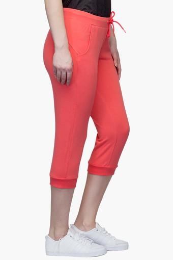 three quarter track pants womens