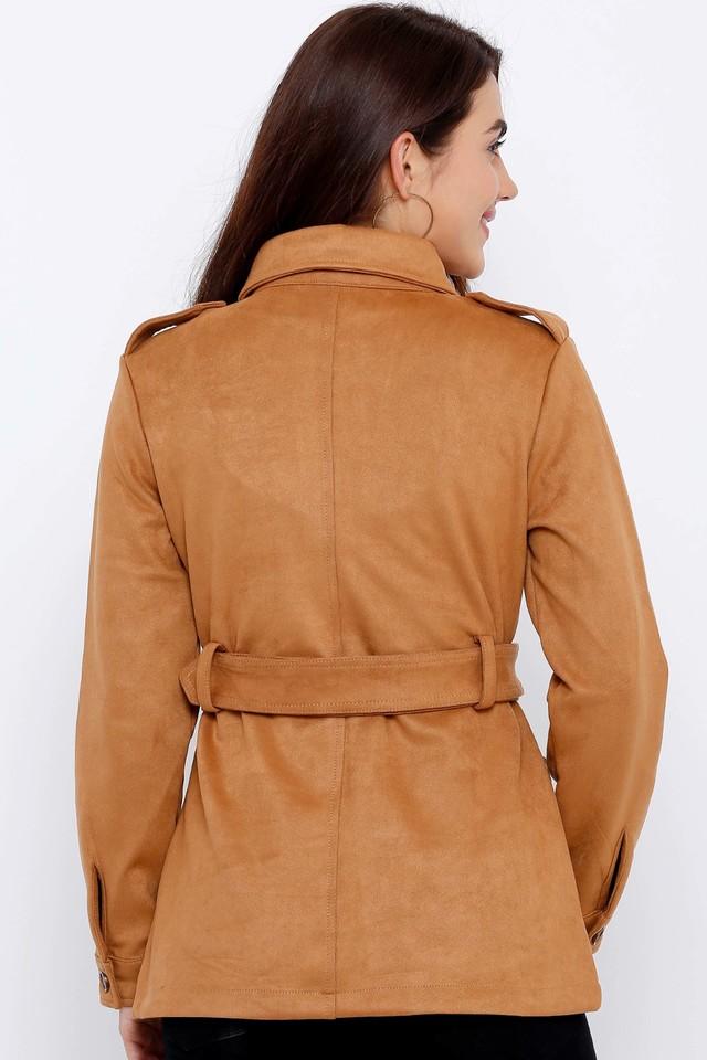 Tan sales casual jacket