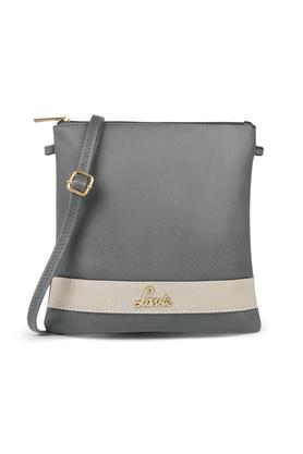 Lavie Colourblocked Structured Sling Bag