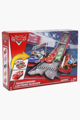 Transforming lightning cheap mcqueen playset