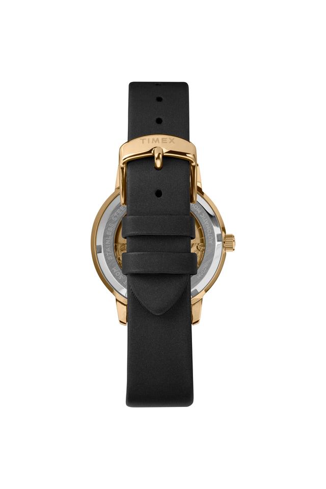 Buy TIMEX Womens 38 mm Celestial Opulence Black Dial Leather Analogue Watch  - TW2T86300 | Shoppers Stop