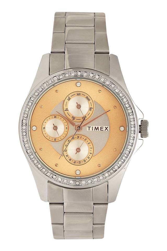 Womens Silver Dial Multi Function Watch TWEL13000