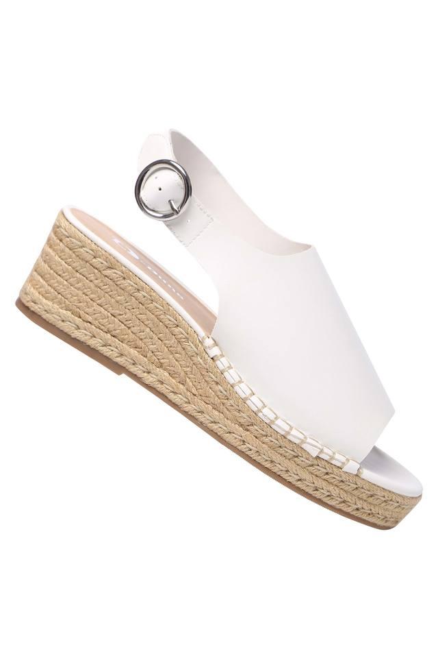 White discount espadrilles sandals