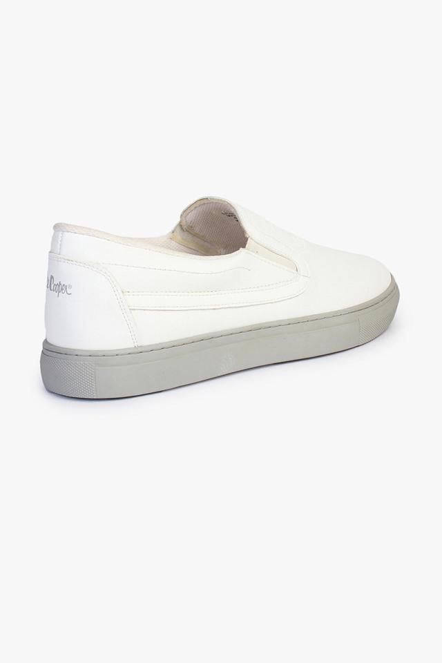 Lee cooper clearance white canvas shoes