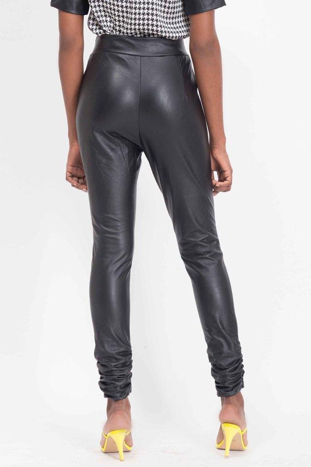 Buy Brown Faux Leather Pants for Women  ONLY  230021901