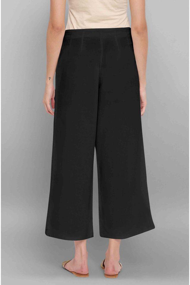 black palazzo pants