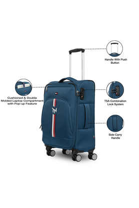 Tommy hilfiger luggage online blue