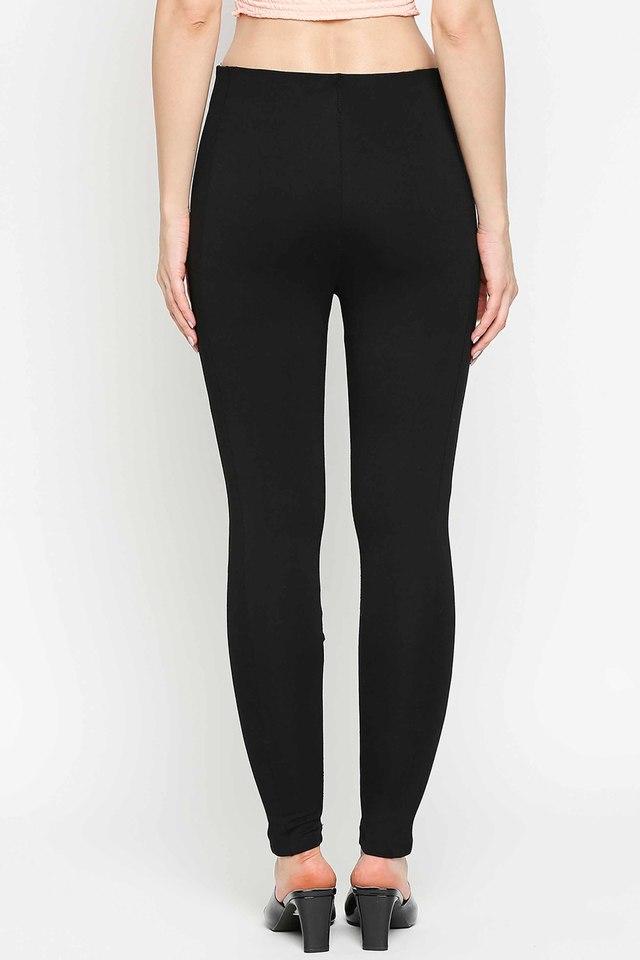 MAMA Ankle-length treggings - Black - Ladies