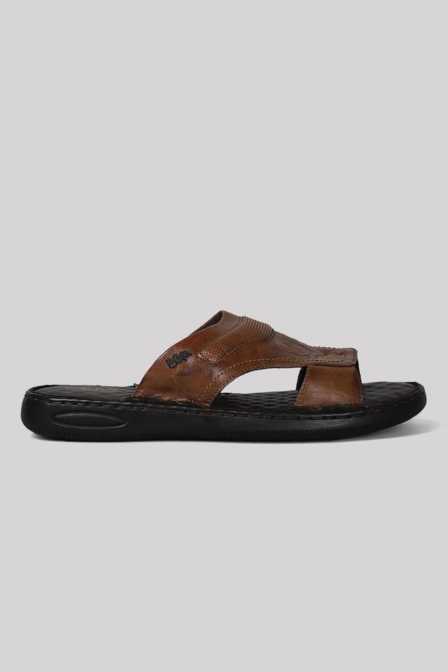 Buy LEE COOPER Leather Slipon Mens Sandals | Shoppers Stop