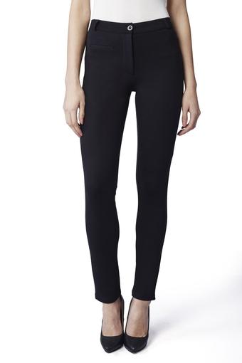 black trousers womens skinny