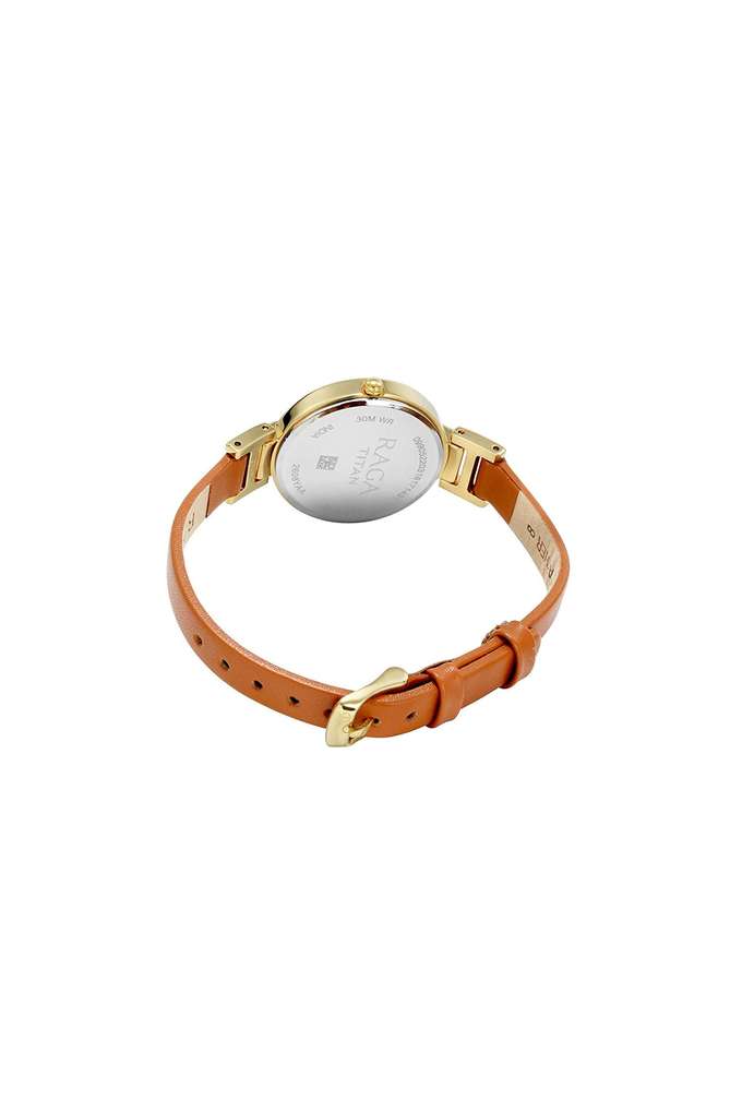 Buy TITAN Womens White Dial Analogue Watch 2608YL01 Shoppers Stop