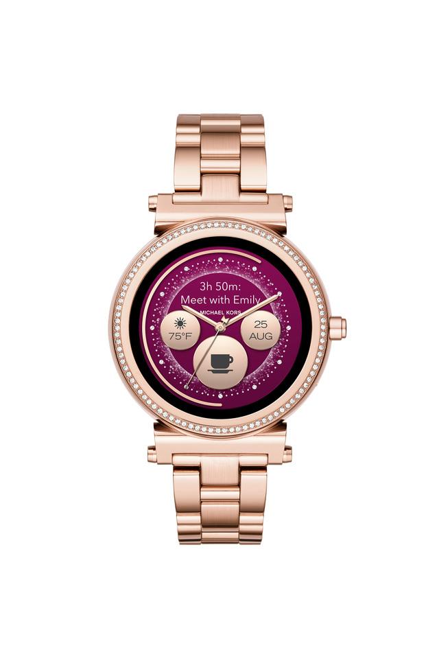 Michael kors hybrid hot sale smartwatch gold