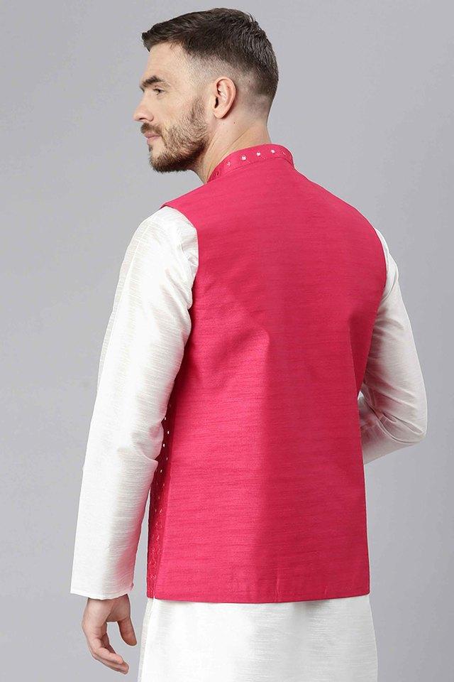 Nehru jacket hot sale red tape