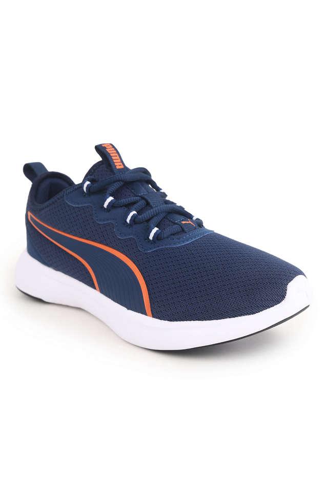 Buy PUMA Blue Mesh Lace Up Men s Sports Shoes Shoppers Stop