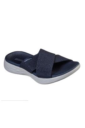 Performance Women's Navy On the Go 600 Sunny Flip Flops by Skechers at Fleet  Farm