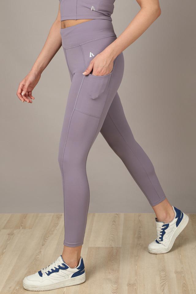 Buy Lavender Leggings for Women by DOLLAR MISSY Online