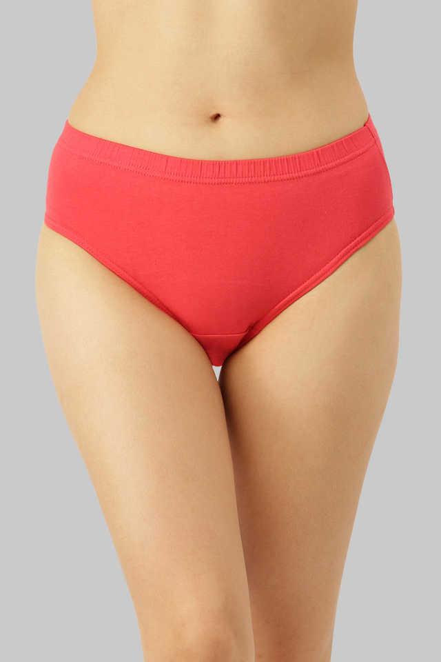 Buy DOLLAR MISSY Women Assorted Solid Deep Color Pack of 2 Inner  Elasticated Cotton Hipster Panties