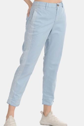 chinos with side stripe