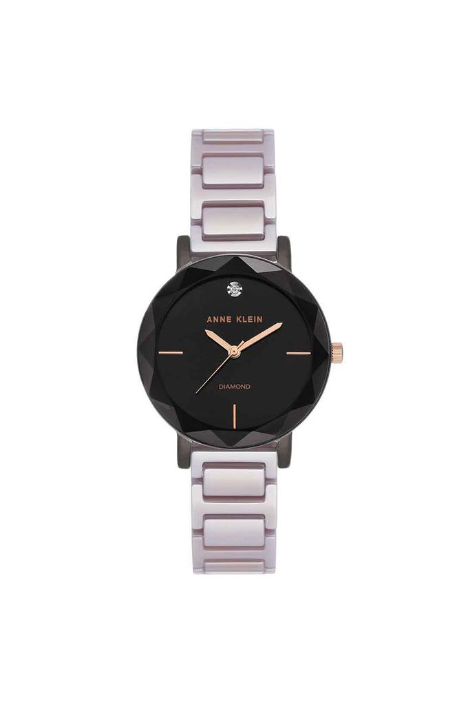 Anne Klein Women's Ceramic Watch AK-1018RGBK - Walmart.com