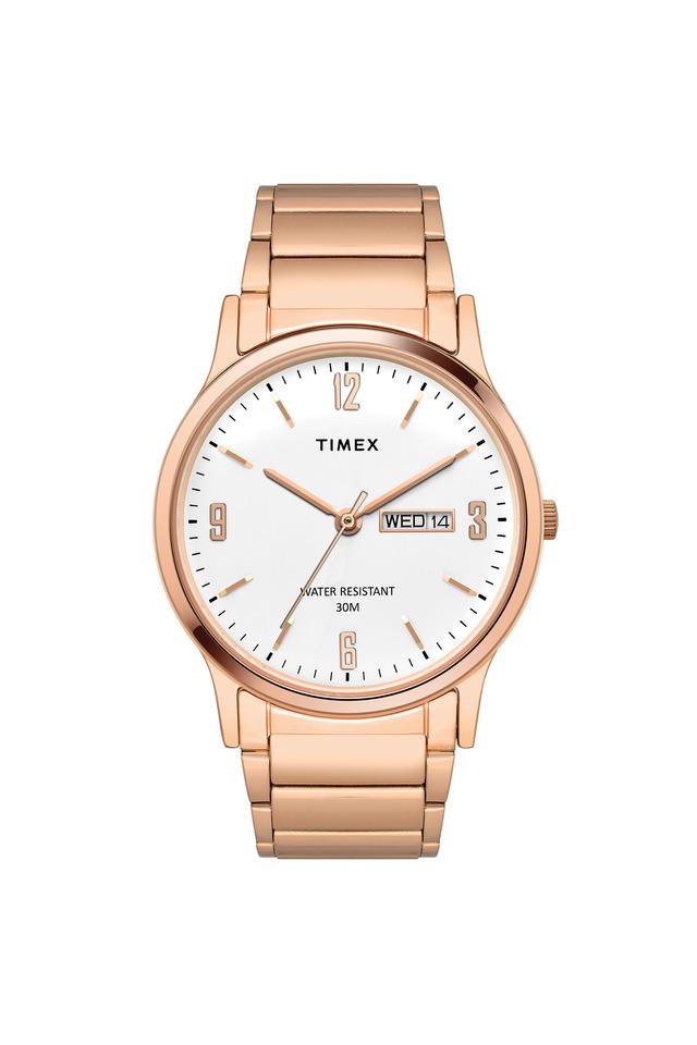 Timex rose discount gold ladies watch