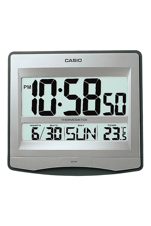 Casio digital clock wall sale