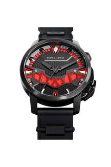 Buy POLICE Mens 22 mm Batman Collectors Edition Red Dial Leather