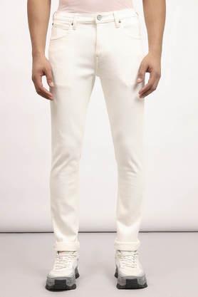 Lee white jeans for 2024 sale