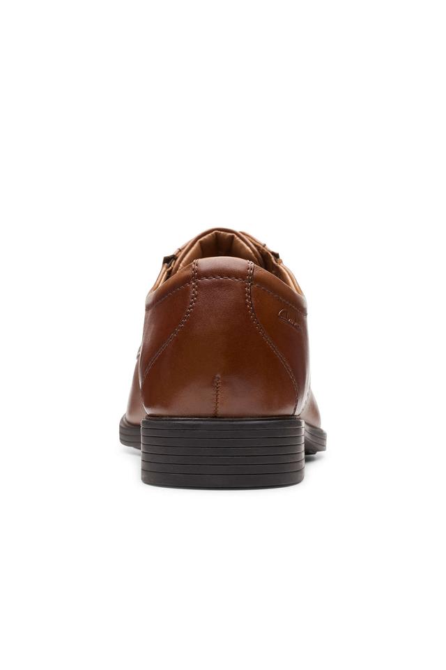 Mens clarks deals leather shoes