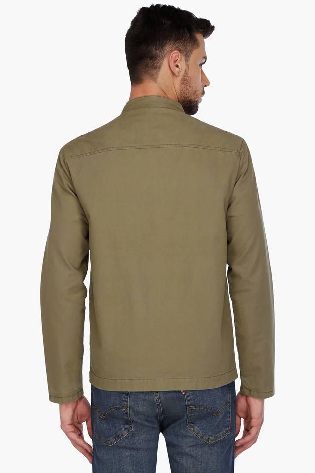 Buy LEVIS Mens Regular Fit Full Sleeves Solid Jacket | Shoppers Stop