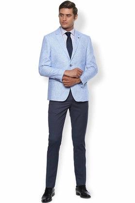 Van heusen 2024 light blue blazer