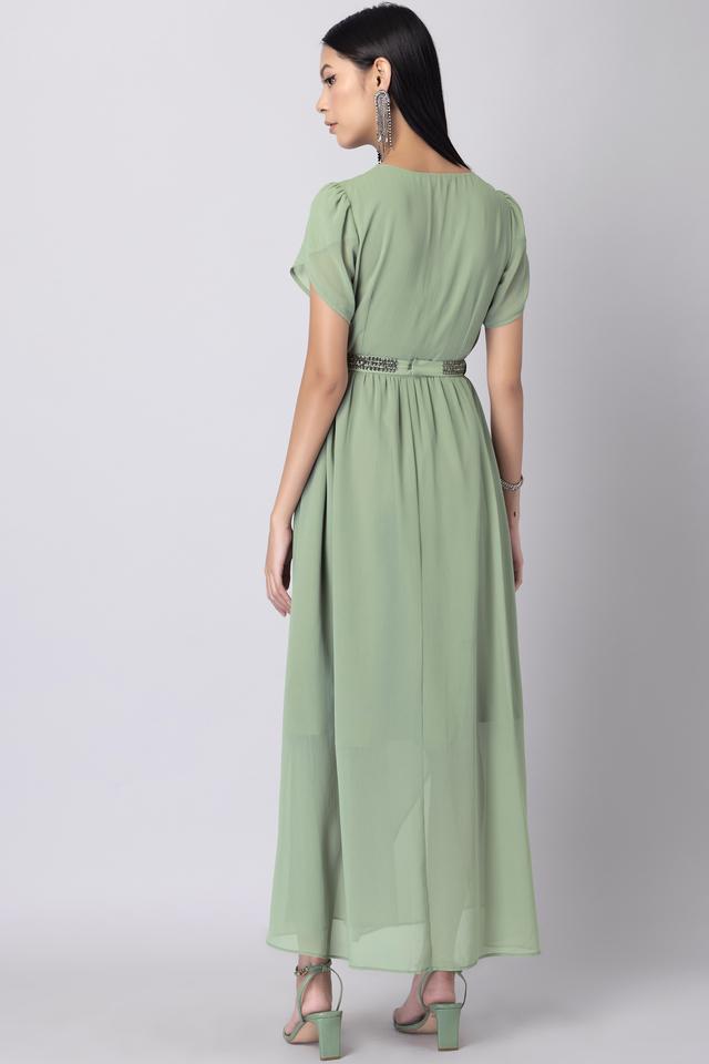 Faballey best sale green dress