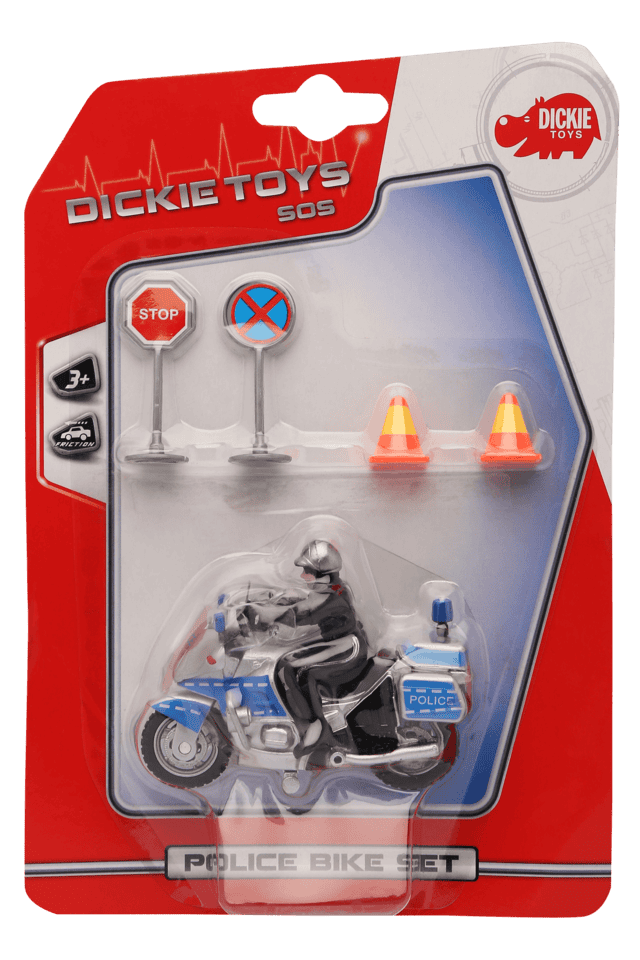 Police clearance bike toy