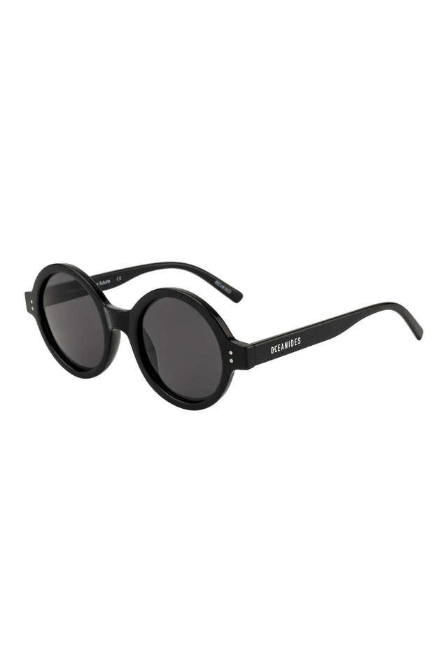 Buy ARZONAI Mens Round Sunglasses, Golden Frame, Black Lens (Large) Pack of  1 at Amazon.in