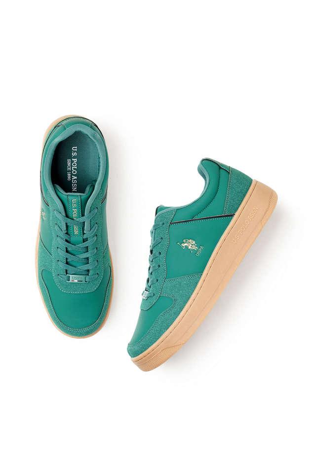 Green polo shoes best sale