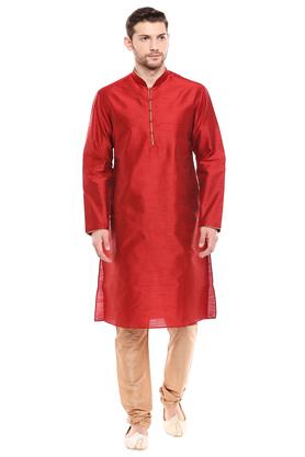 ETHNIX - Maroon Kurtas - 2